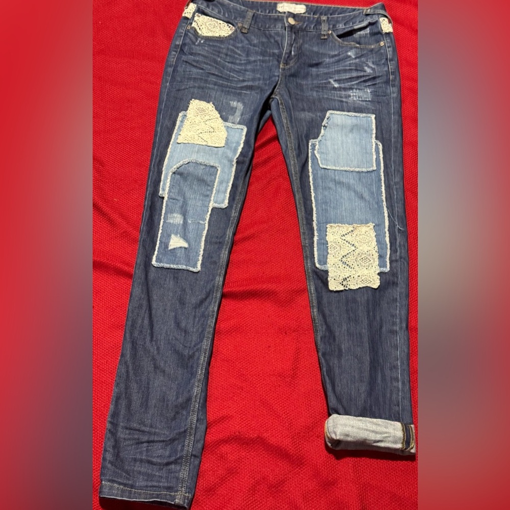 Free People Blue Denim Jeans